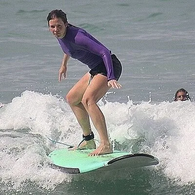 Surf lesson san pancho